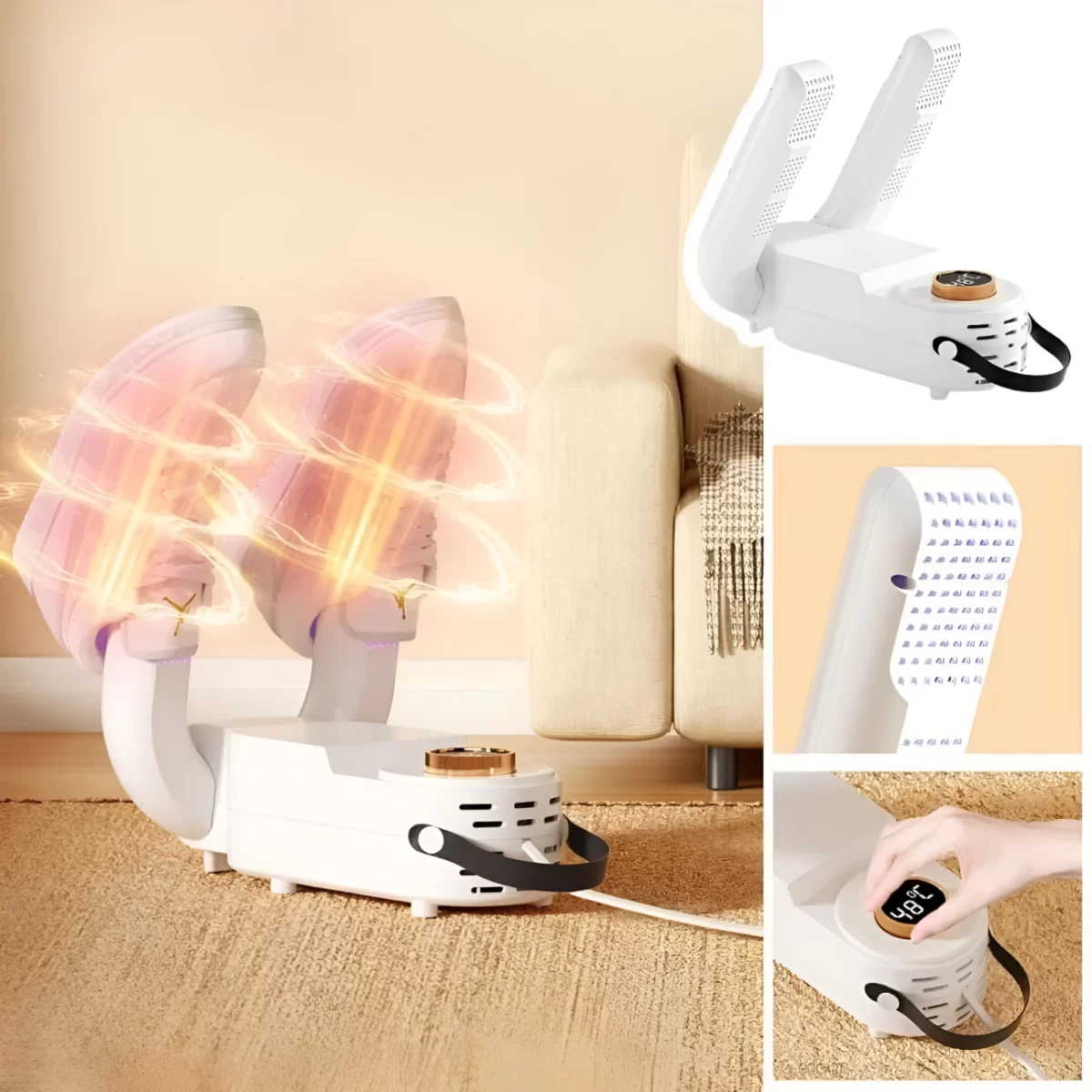 خشک‌ و ضدعفونی کننده دیجیتالی کفش ایکس او CF35 - Image 16