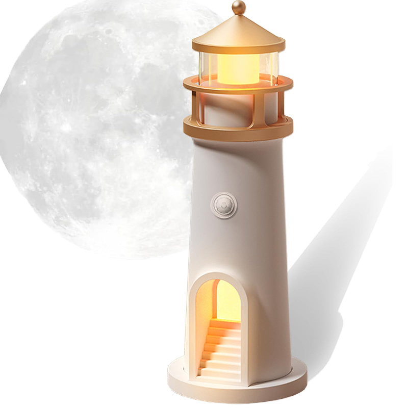 4 چراغ خواب فانوس دریایی سنسوردار MG-008 - Image 1