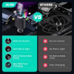 شارژر فندکی خودرو W&O مدل Starlight پنج‌کاره - Image 12