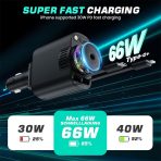 شارژر فندکی خودرو W&O مدل Starlight پنج‌کاره - Image 11